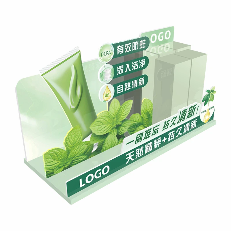 Corrugated Plastic Toothpaste Display