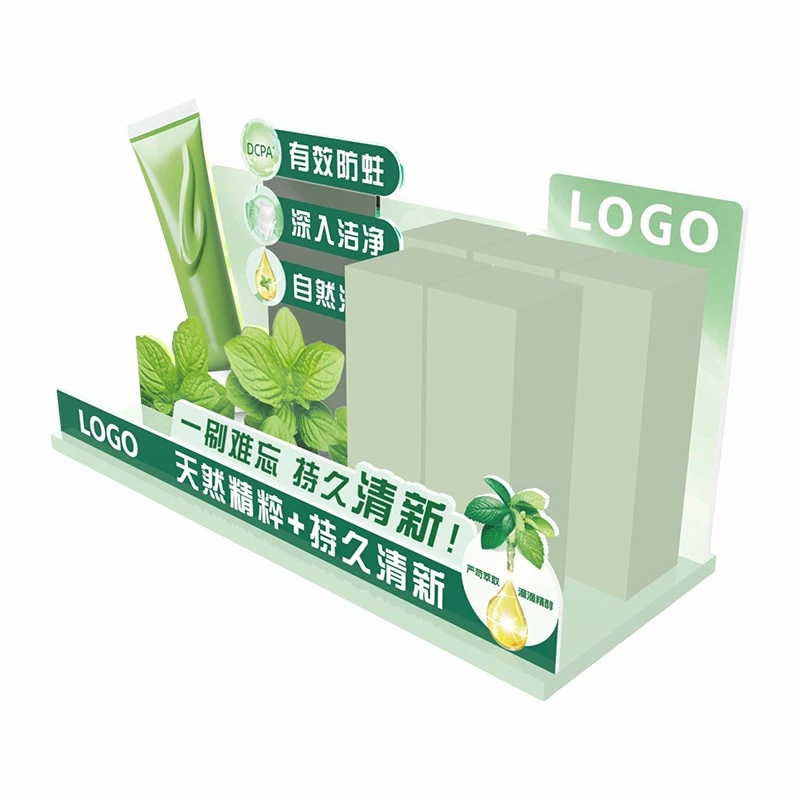 Corrugated Plastic Toothpaste Display high quality