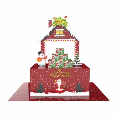 Paper Floor Display Stand